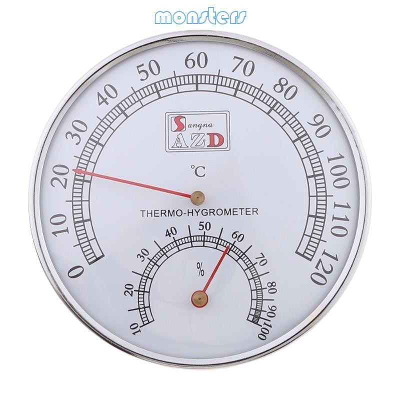 Mon 2 in 1 เครื่องวัดอุณหภูมิความชื้น 10%-100%RH 0-120℃ ทนทาน