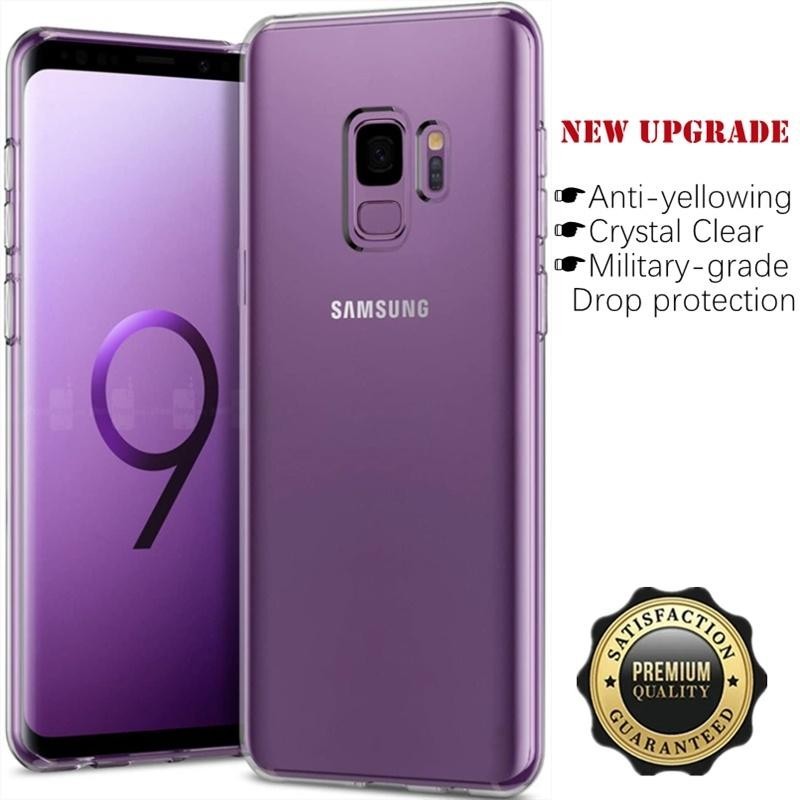 สําหรับ Samsung Galaxy S9 5.8 นิ้ว SM-G960F G960FDS G960 กรณีโปร่งใสซิลิโคนนุ่มกันกระแทกฝาครอบ