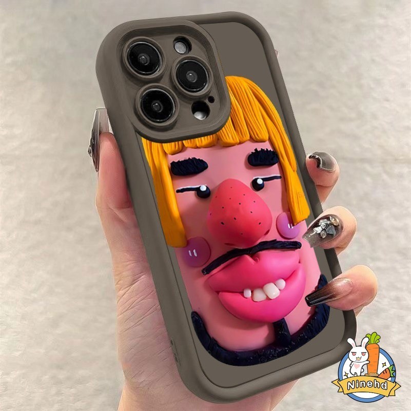 เคสโทรศัพท์มือถือ กันกระแทก ลายตลก สร้างสรรค์ สําหรับ Redmi 13C A1 Redmi Note 13 12 11 9 10 Pro 4G 5G Redmi 10C 12C 9A 9C 9T 9 Xiaomi 11 Lite - รูปที่ 6