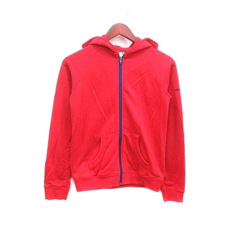 X-GIRL X-GIRL Hoodie Zip Up Hood 2 Red Red Direct from Japan Secondhand