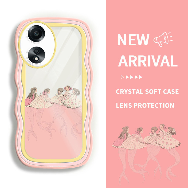 กรณี HP สําหรับ Oppo A58 4G สําหรับ OppoA58 OPOP 0PP0 A58 OP ปลอก Softcase น่ารักโทรศัพท์ Cessing นุ