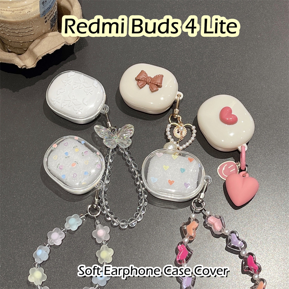 พร้อมส่ง! นําไปใช้กับ Redmi Buds 4 Lite เคส Case เคสหูฟัง ซีรีส์การ์ตูนอินเทรนด์ ซิลิโคนนุ่ม เคส เคสหูฟัง