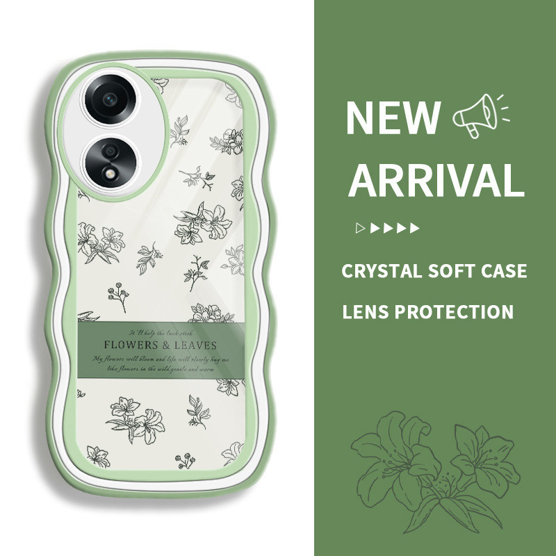 สําหรับOppo A58 4GสําหรับOppoA58 OPOP 0PP0 A58 OPปลอกHP Softcase Kesing Lucuโทรศัพท์Cesing Soft Cass