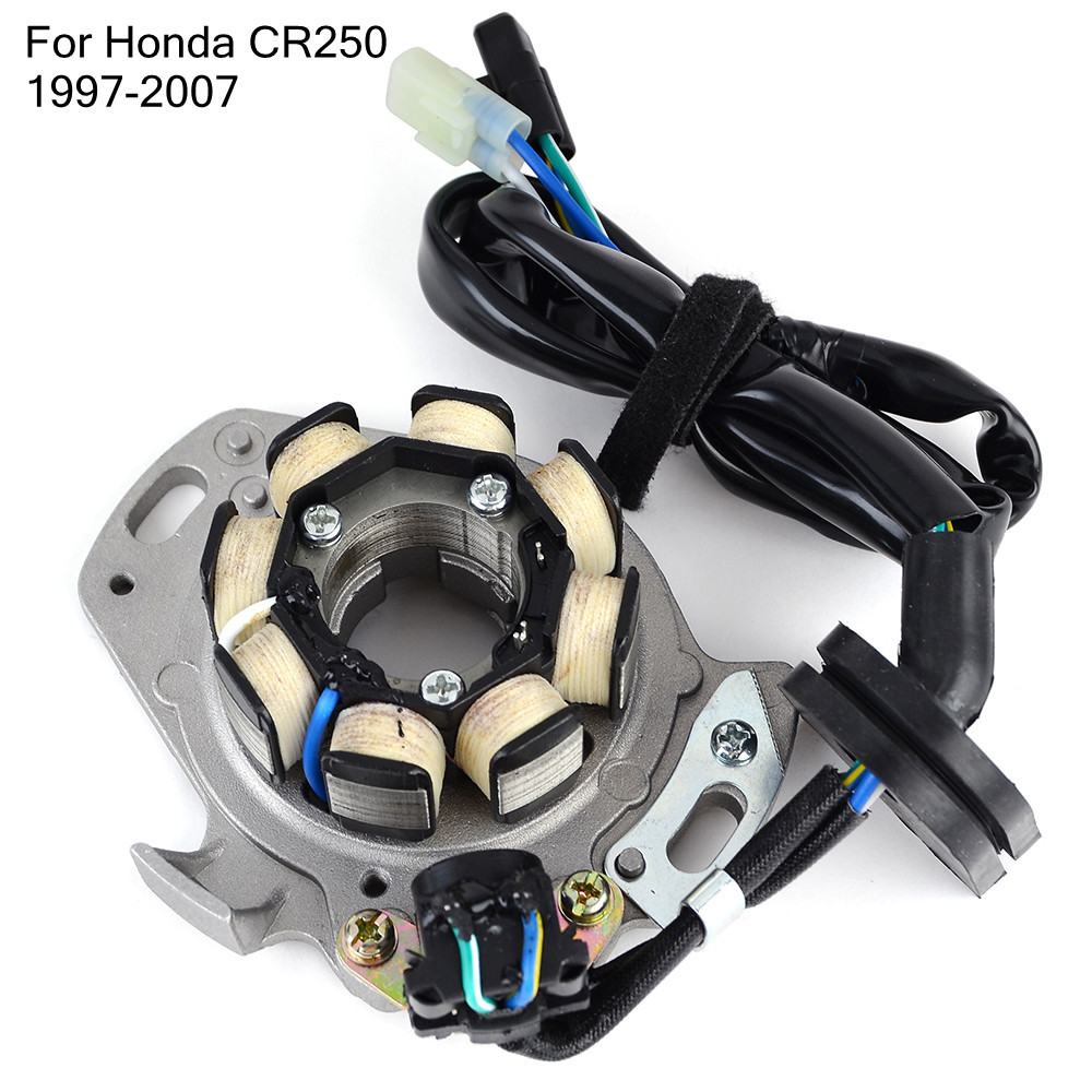 รถจักรยานยนต์ Stator COIL สําหรับ Honda CR250 CR250R 1997-2007 1998 1999 2000 31100-KZ3-J11 เครื่องก