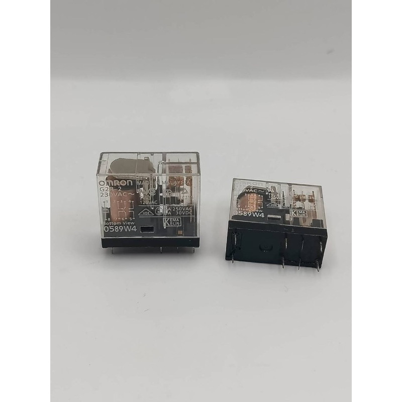 Relay OMRON G2R-2 230VAC. 5A8ขา 2คอนเเทค