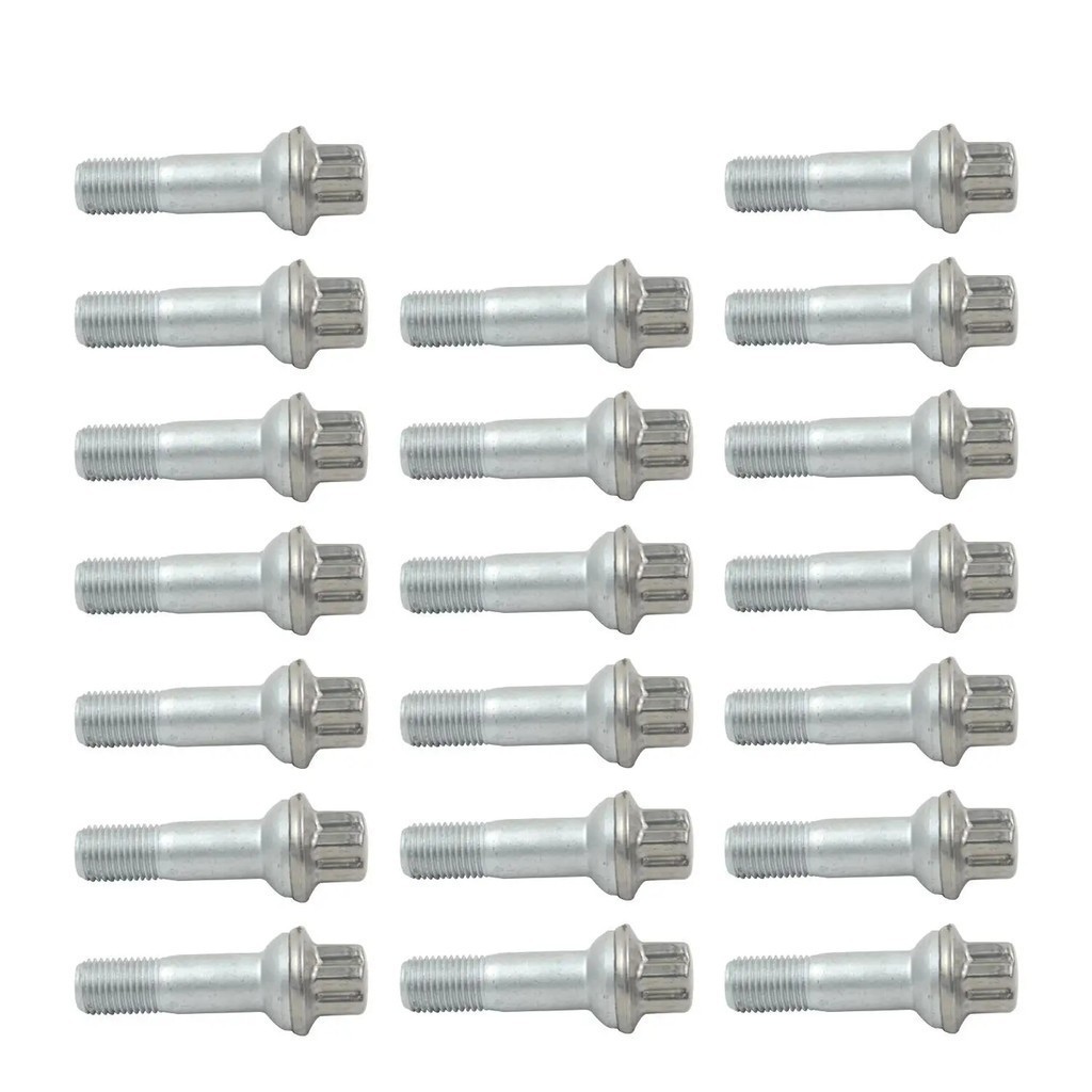 QP02 20x Wheel Lug Bolt 0009902207 / 000 990 76 07 S1 for Mercedes-Benz ML350 ML450 ML500 ML550 S450