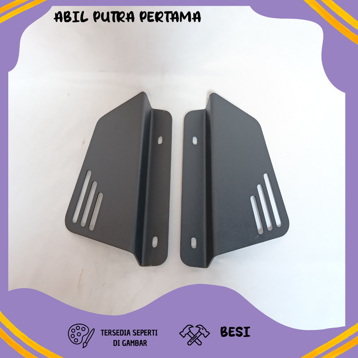 Sider Plate Yamaha Xsr 155 Series สีดํา