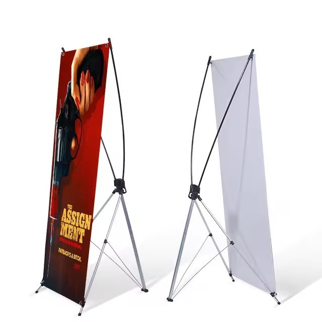 (พร้อมส่ง)ขาตั้งป้าย X-สแตน display banner พร้อมส่งที่ไทย(Frame ขนาด 60x160cm และ 80x180cm )