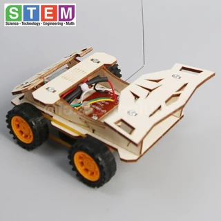 T-M77 ชุดประกอบไม้ รถบังคับ รีโมท Remote Control Racing Car Wooden Kit STEM Education ของเล่นเสริมทักษะ เสริมพัฒนาการ...