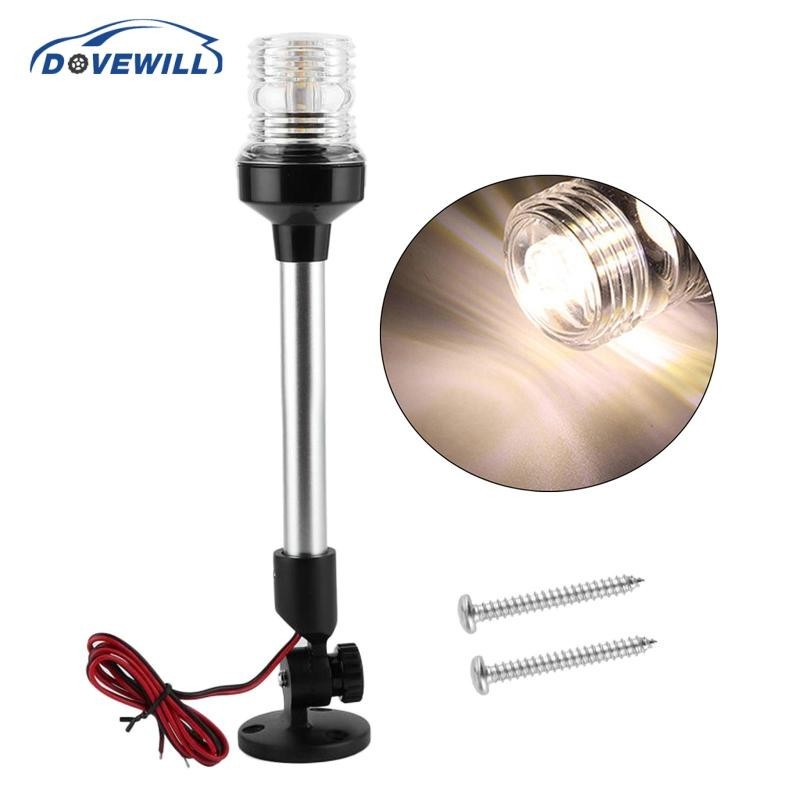 [Dovewill] กันน้ํา, ไฟสมอเรือยอชท์, LED, เรือ, ไฟ 360 และ Deg; ทั้งหมด, ไฟสีขาว