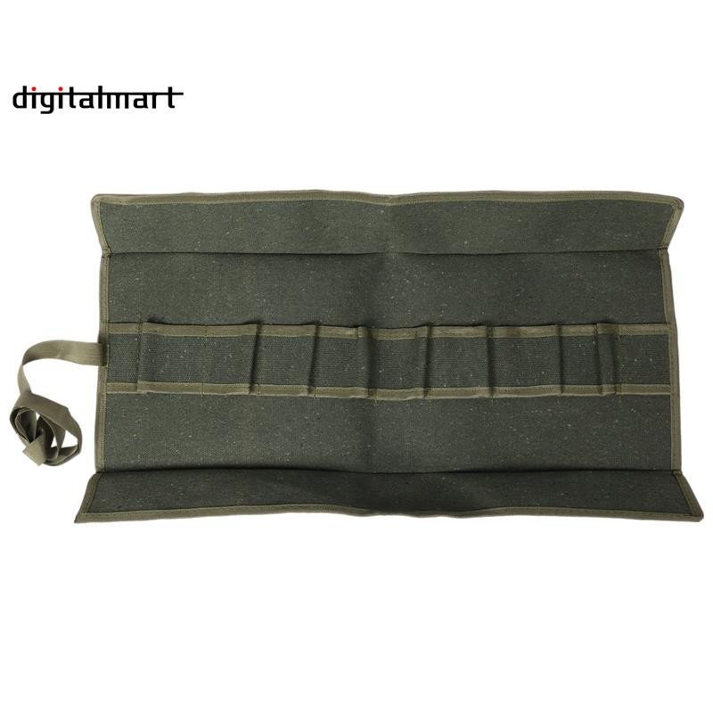 [digitalmart] กระเป๋าผ้าแคนวาส สไตล์ญี่ปุ่น สําหรับใส่เครื่องมือบอนไซ 600x430 มม.