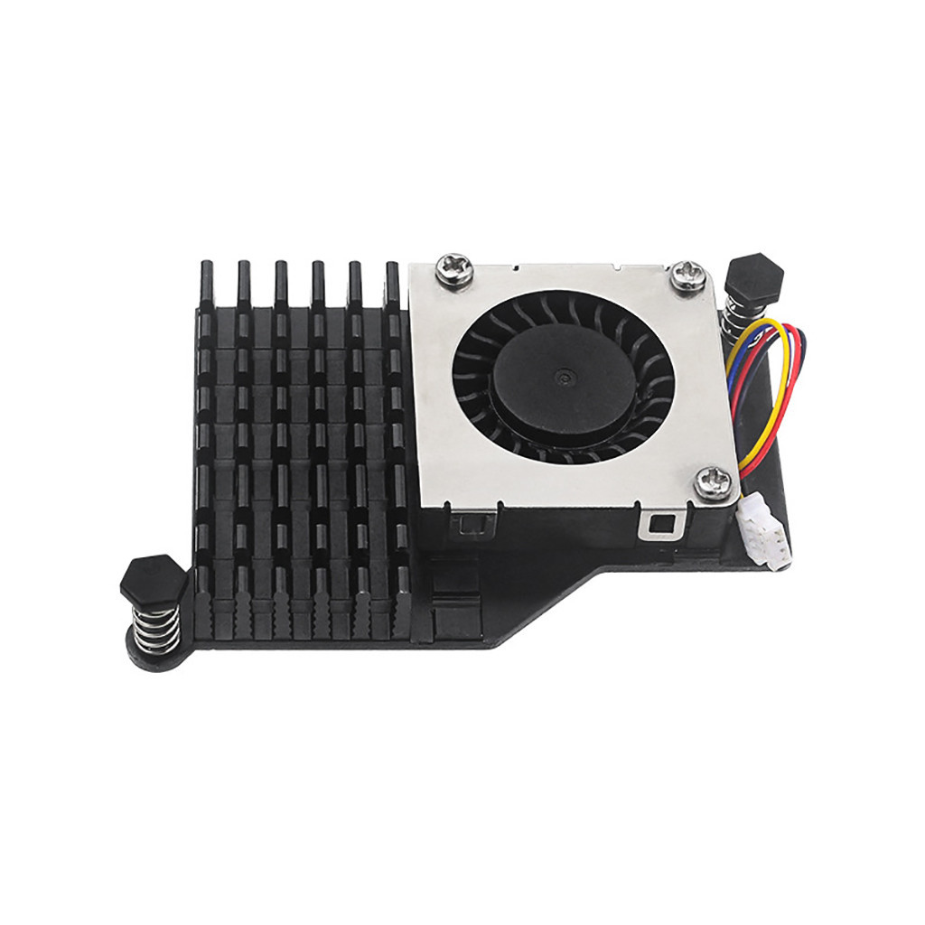 JMT อลูมิเนียมฮีทซิงค์พัดลมโบลเวอร์หม้อน้ํา Active Cooler สําหรับ Raspberry pi 5