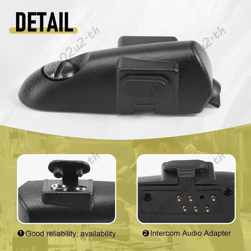 อะแดปเตอร์แจ็ค 2 พิน 3.5 มม. 2.5 มม. ปลั๊ก US สําหรับวิทยุสื่อสาร Motorola GP328 GP340 PTX760 PRO5150 to GP300 GP88S J6226A
