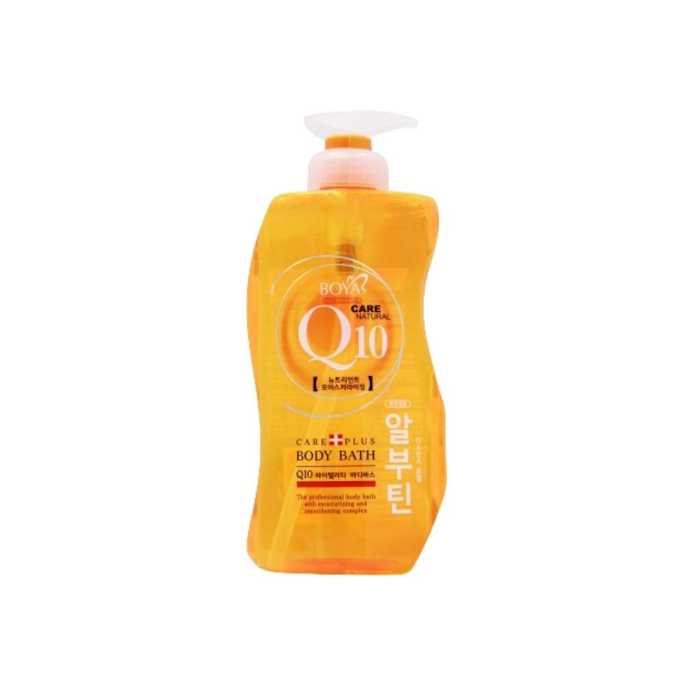 BOYA Coenzyme Q10 Care Natural Body Bath ครีมอาบน้ำ Q10 สูตรเข้มข้น (800ml.)
