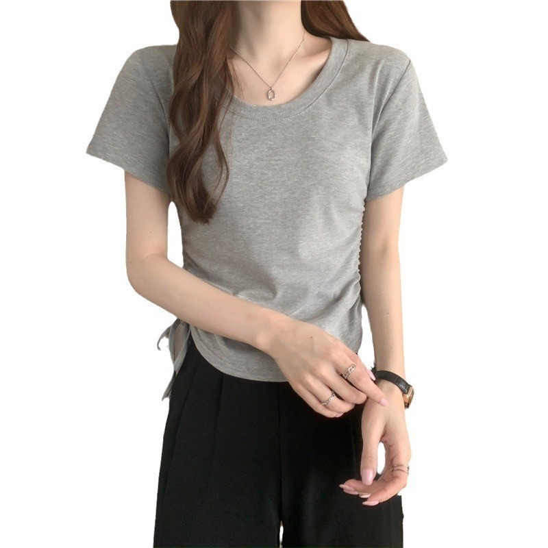 NINGFASHION   เสื้อยืดแขนสั้น แฟชั่น สำหรับผู้หญิง รุ่น WT8