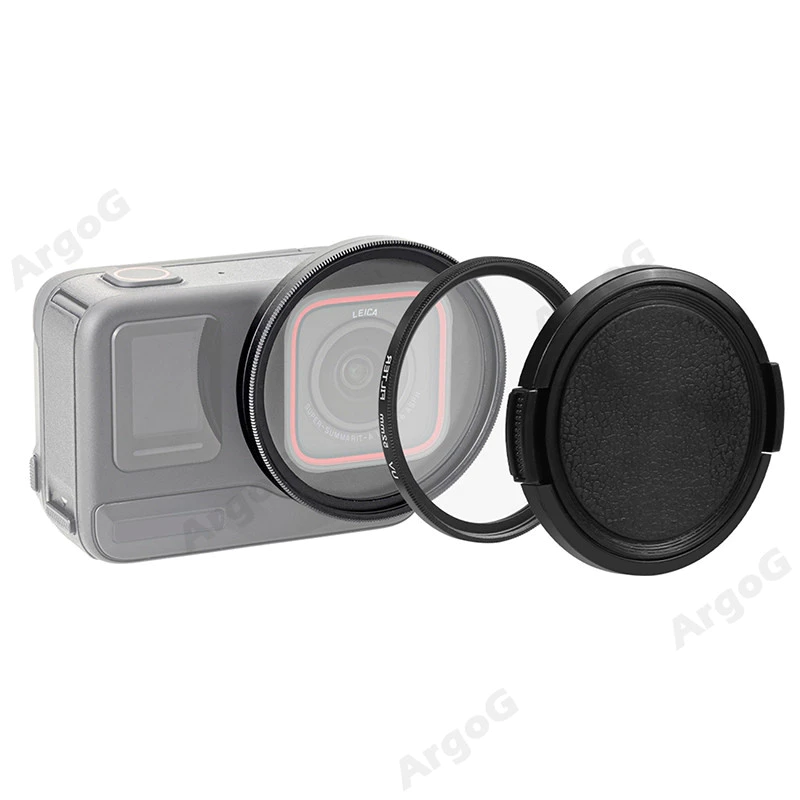 ArgoG อแดปเตอร์ฟิลเตอร์เลนส์ 52mm สำหรับ Insta360 Ace Pro / Ace Pro 2 พร้อมฟิลเตอร์ UV และฝาครอบ อุปกรณ์เสริม Ace Pro 2 thumbnail 9