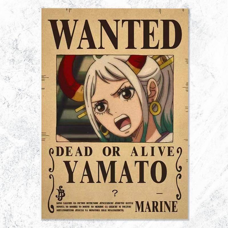 วันพีซ โปสเตอร์วันพีช YAMATO One Piece 28.5x42 ซม. (ขนาดกระดาษ A3)