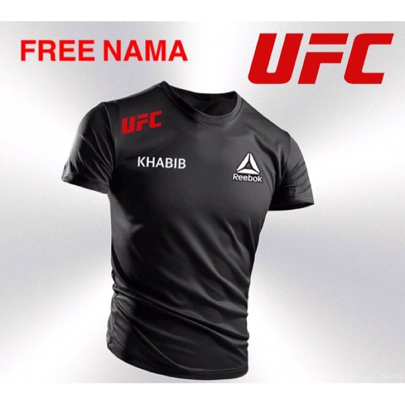 UFC Reebok MMA PERCUMA Nama / UFC Reebok MMA Jersey พร้อมชื่อ (ฟรี)