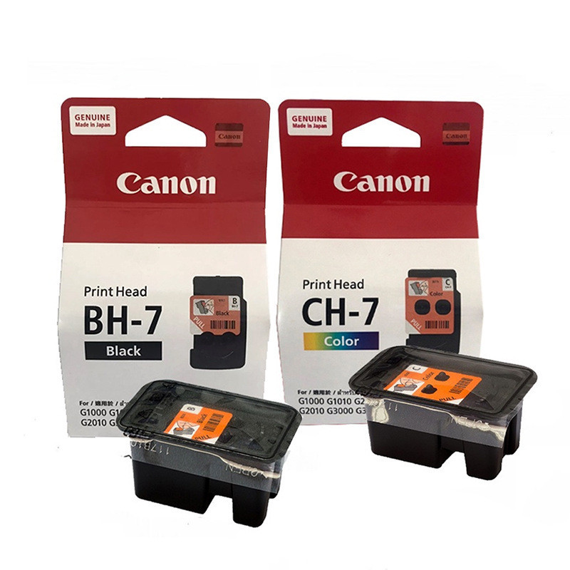 จัดส่งทันทีในวันที่สั่งซื้อ Canon BH-7 CH-7หัวพิมพ์ G1000 G2000 G3000 g4000สีดำ แท้ เครื่องพิมพ์สี QY6-8003ตลับหมึก8019