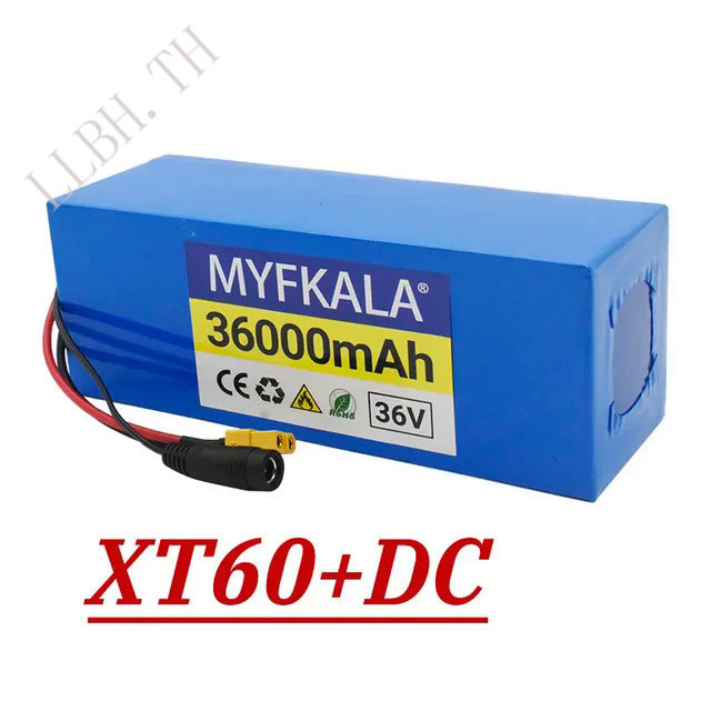 36V 36Ah 18650 Lithium Battery Pack 10S3P 36000mah 250W-500W Same Port 42V Electric Scooter M365 Ebi