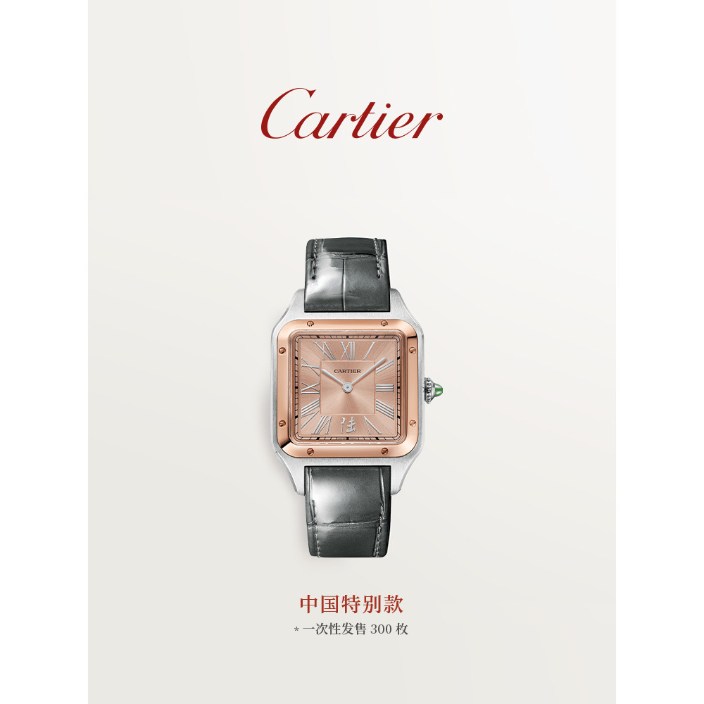 Cartier Cartier Santos-Dumont นาฬิกาข้อมือ สไตล์จีน
