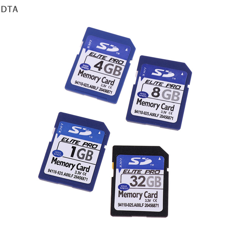 การ์ดหน่วยความจําแฟลชดิจิทัล DTA SD Card 1GB 2GB 4GB 8GB 16GB 32GB 64GB