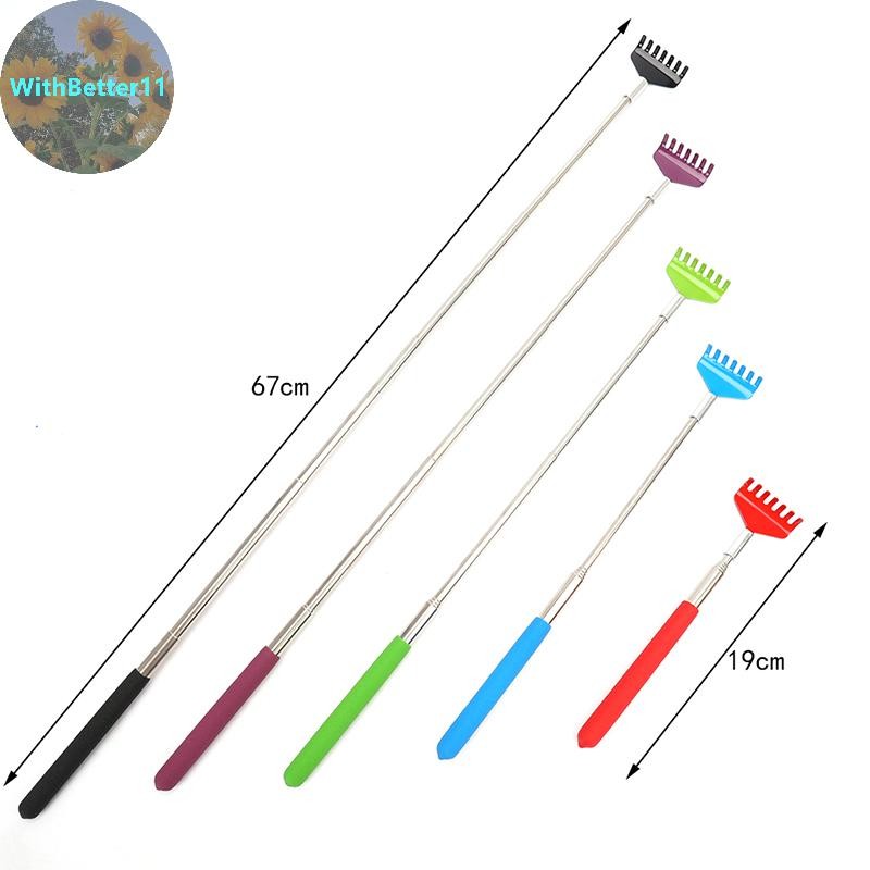 Better Stainless Steel Claw Back scraper Telescopic Retractable Back Massage Scratcher TH