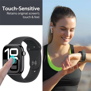 ฟิล์มกระจกนิรภัย for Apple Watch Series 11 10 9 8 7 6 5 Iwatch 49 46 45 44 42 41 40 มม อุปกรณ์ฟิล์มป้องกันหน้าจอ