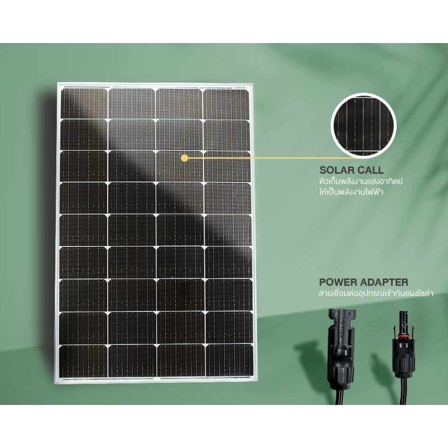 Lumira Solar Panel LSP รุ่น 200W แผงโซล่าเซลล์ MONO LUMIRA