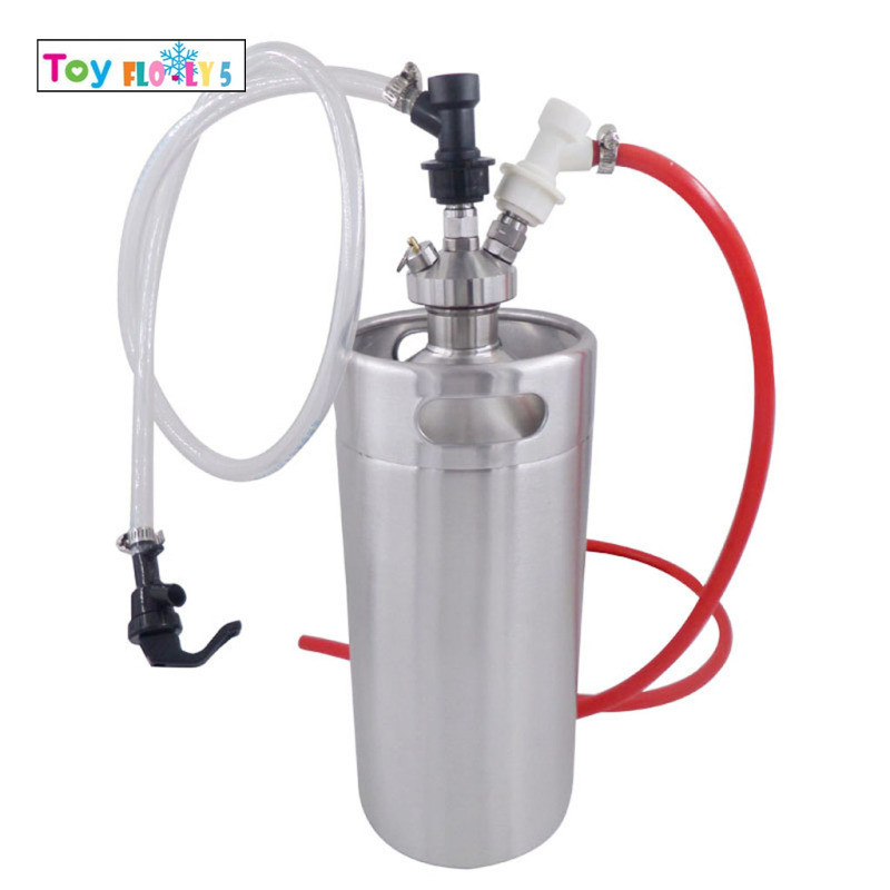 [Flurishroly5] เครื่องจ่าย Keg พร้อมสาย 12 สําหรับ Growler Spear