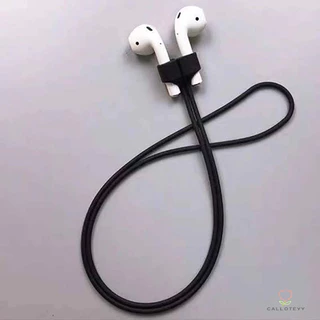 สายคล้องหูฟังแบบยางนุ่มป้องกันการสูญหายสำหรับ Airpods1/2 เชือกคล้องแม่เหล็กป้องกันการสูญหาย สำหรับเล่นกีฬากลางแจ้ง สายคล