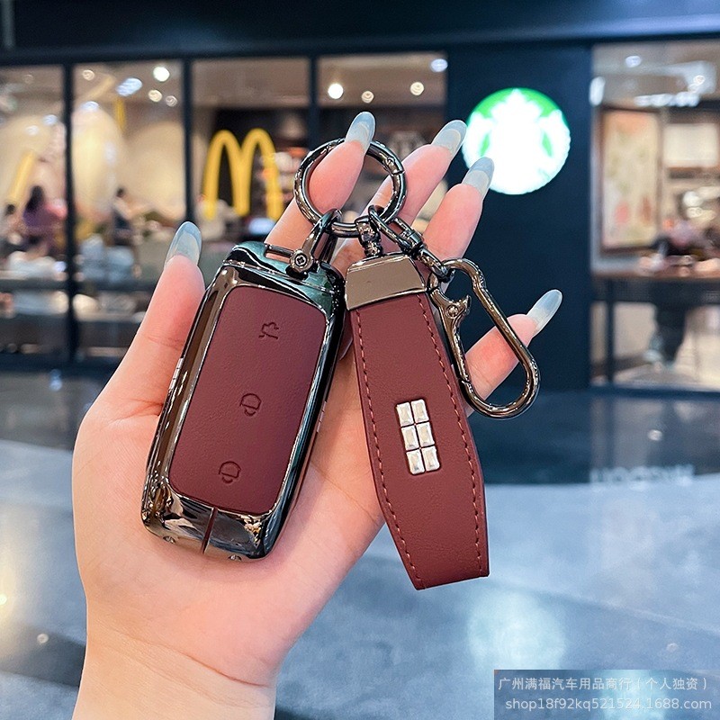 กระเป๋าใส่กุญแจสำหรับ Geely Galaxy L7 EX5 E5 EX5 MAX EX5 PRO Galaxy L6 Galaxy E8 สำหรับผู้ชายและผู้ห