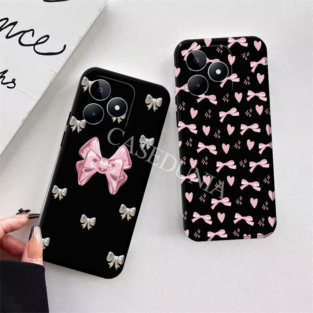 Realme C53 C51 C51s C63 Note 50 Bumper - กล้อง Pro - Motif Pt4 Hit4m - เคสแบบยืดหยุ่น - ตัวป้องกัน