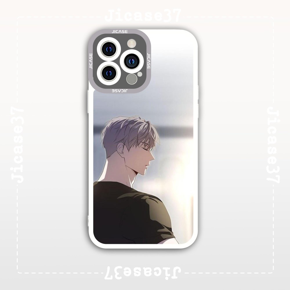 เคส iPhone Square Edge Samsung Xiaomi Oppo Manhwa boylove Passion character Ilay vs Taeil