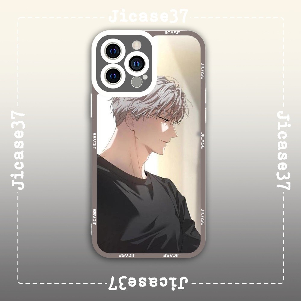 เคสไอโฟน Square Edge Samsung Xiaomi Oppo Manhwa boylove Checkmate Eung vs Lee Soohyun