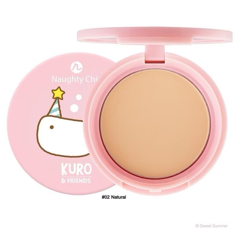 ￼ของแท้❗️พร้อมส่ง Ustar Naughty Chic Magic Matte Compact Foundation SPF20 PA++ แป้งปลาวาฬยูสตาร์ .