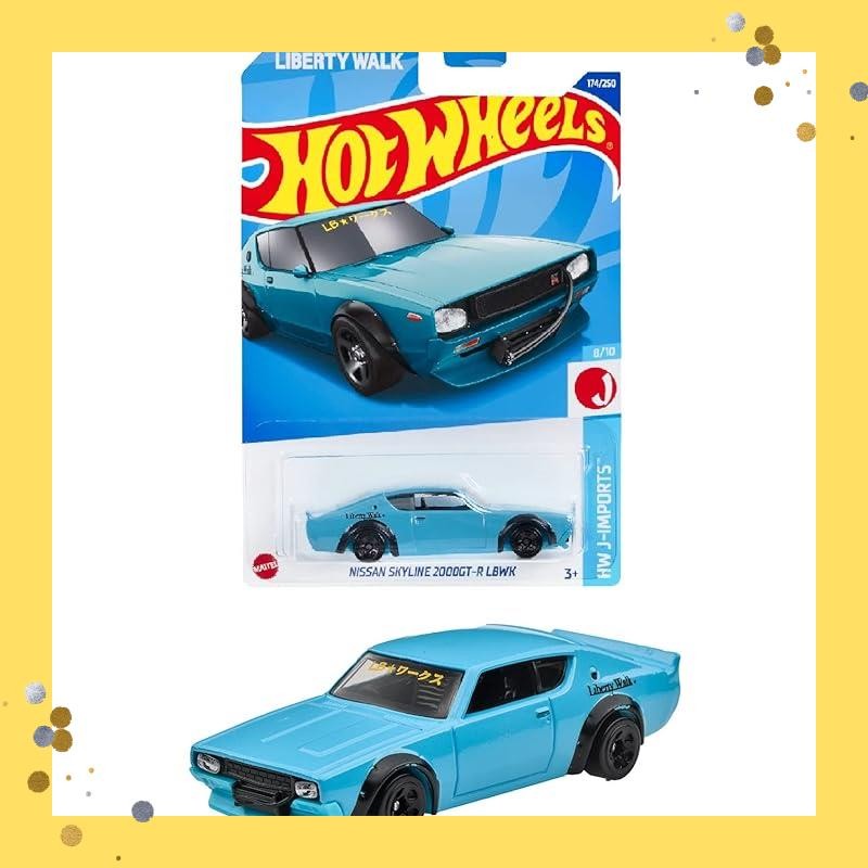 Hot Wheels Basic Car Nissan Skyline 2000 GT-R [3 years old～] HHF40