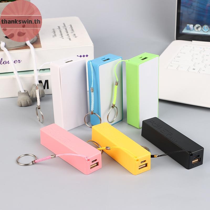 Thankswin Mobile Charger Battery Pack For Case DIY Box Protable สีสัน Stroage Box th