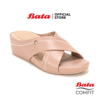 Bata บาจา รองเท้าเพื่อสุขภาพแบบสวม รองรับน้ำหนักเท้า สูง 2 นิ้ว สำหรับผู้หญิง รุ่น CACA สีชมพู รหัส 7015088