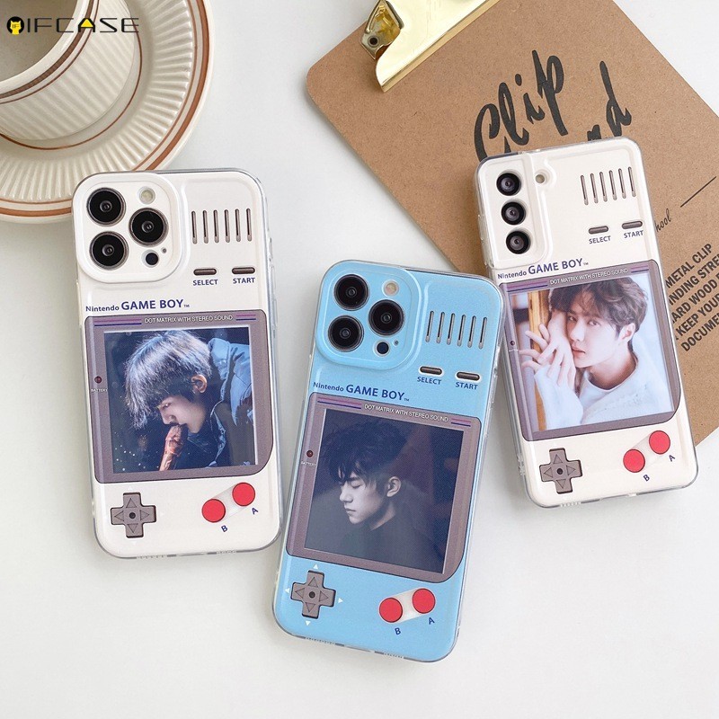 สําหรับ Xiaomi 14T Poco C40 F5 F2 X4 X3 Pro F4 F3 GT NFC X2 M4 M2 Civi 2 เคสโทรศัพท์ตลกเกมคอนโซลใส่การ์ดกรอบรูปสร้างสรรค์น่ารักโปร่งใสนุ่มกรณีฝาครอบ