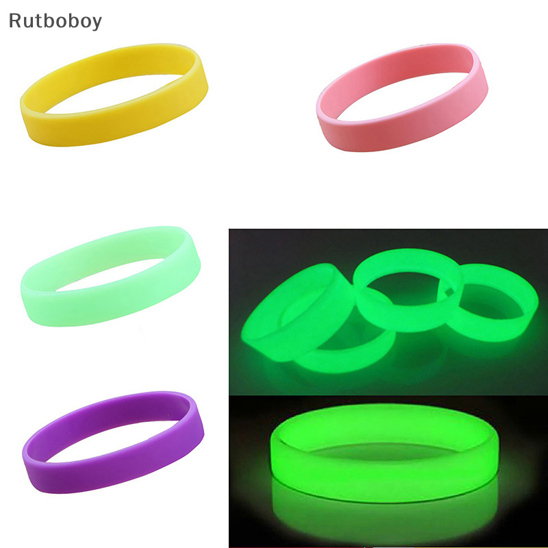 [Rut] 202 * 12 ซม. ซิลิโคน สร้อยข้อมือ บาสเก็ตบอล กีฬา กิจกรรม สายรัดข้อมือ เรืองแสง สร้อยข้อมือ COD