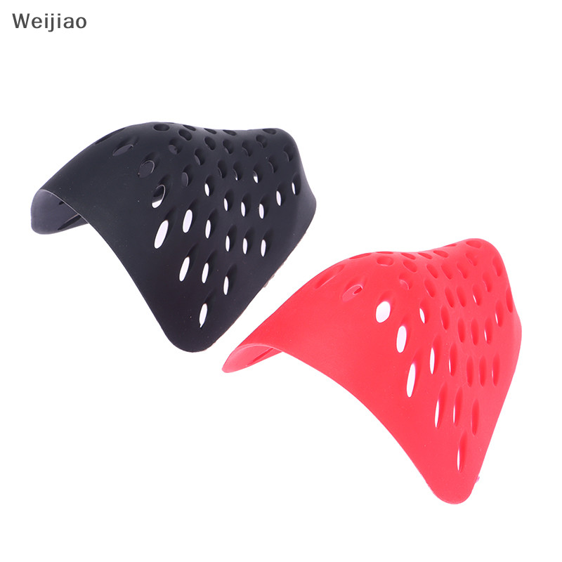 Weijiao % หน้ากากคอสเพลย์ Props Silica สีดํา/สีแดง/สีขาวฮาโลวีนครึ่งหน้าหน้ากากปาก TH