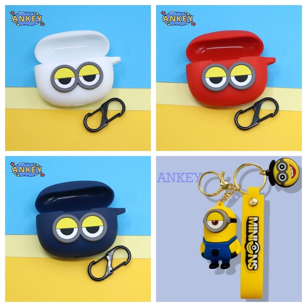 for Jabra Elite 10 /  Elite 8 Active Case เคสหูฟังบลูทูธ ซิลิโคน ลายการ์ตูนน่ารัก แบบพกพา สําหรับ Ja