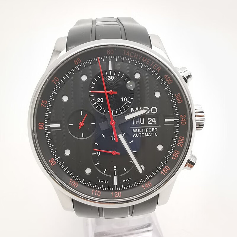 Mido GENT Series M005.614.17.051.09 นาฬิกาข้อมือโครโนกราฟ เส้นผ่าศูนย์กลาง 44 มม. สําหรับผู้ชาย