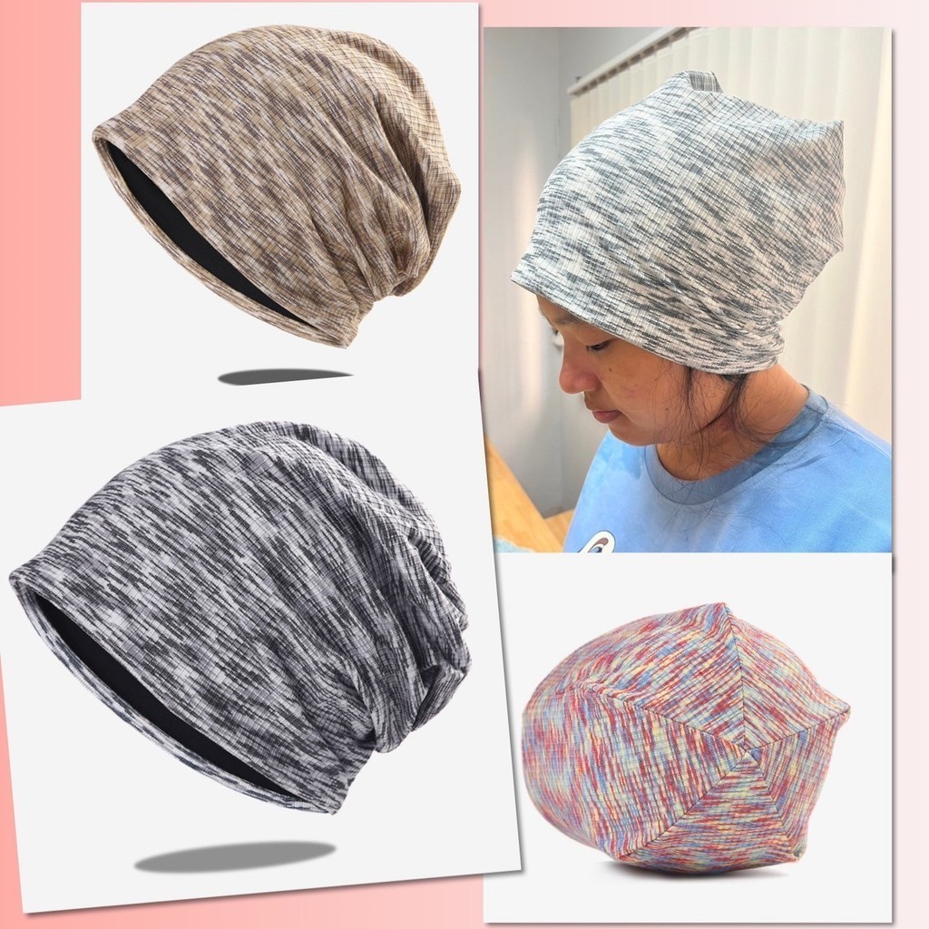 หมวก มะเร็ง 3D สีสันสดใส ระบายอากาศ คลุมผม ผ้าโพกหัว หมวกคีโม แฟชั่น ผ้าเนื้อดี ยืดยุ่น ระบายอากาศ หมวกผู้ป่วย