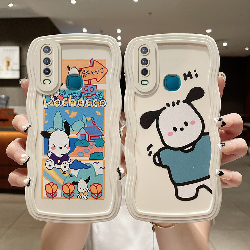 เคส Vivo U10 Vivo Y17 Y15 Y12 tpu เคสโทรศัพท์คู่ซิลิโคนคลื่นลูกใหญ่ DBL3