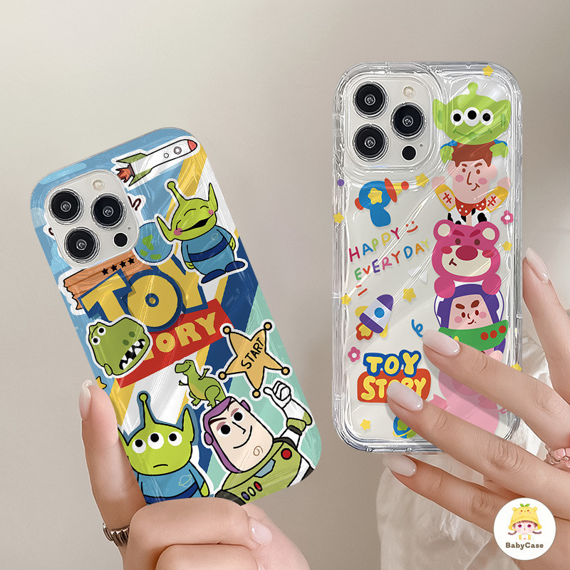 เรื่องน่ารักของเล่นสตรอเบอร์รี่หมีเคสนุ่มนวลสำหรับ IPhone 11 15 13 12 14 Pro Max XR 7 6 14 6s 8 15 Plus X XS Max
