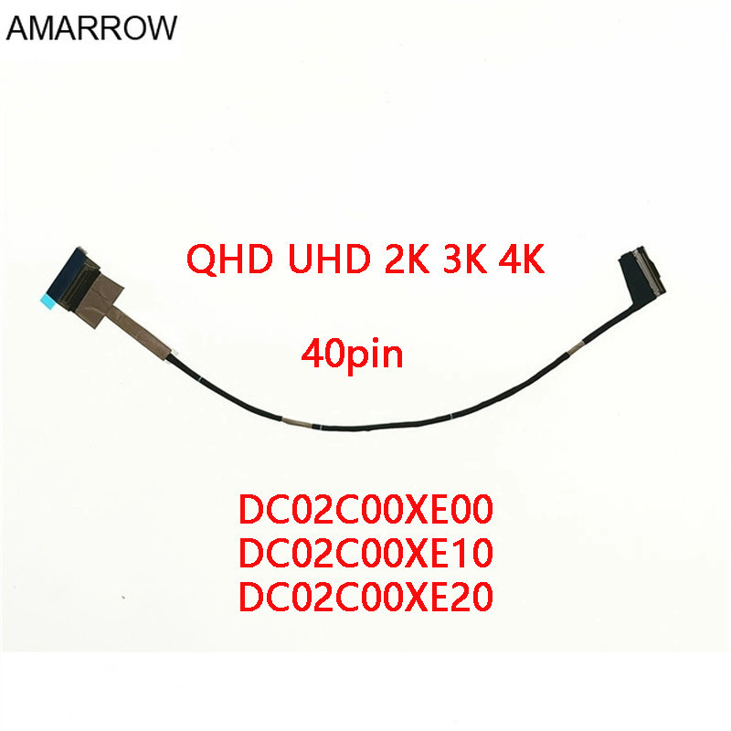 แล็ปท็อป LCD/LVD หน้าจอสําหรับ Lenovo ThinkPad T16 Gen1 QHD UHD 2K 3K 4K 40pin DC02C00XE00 DC02C00XE