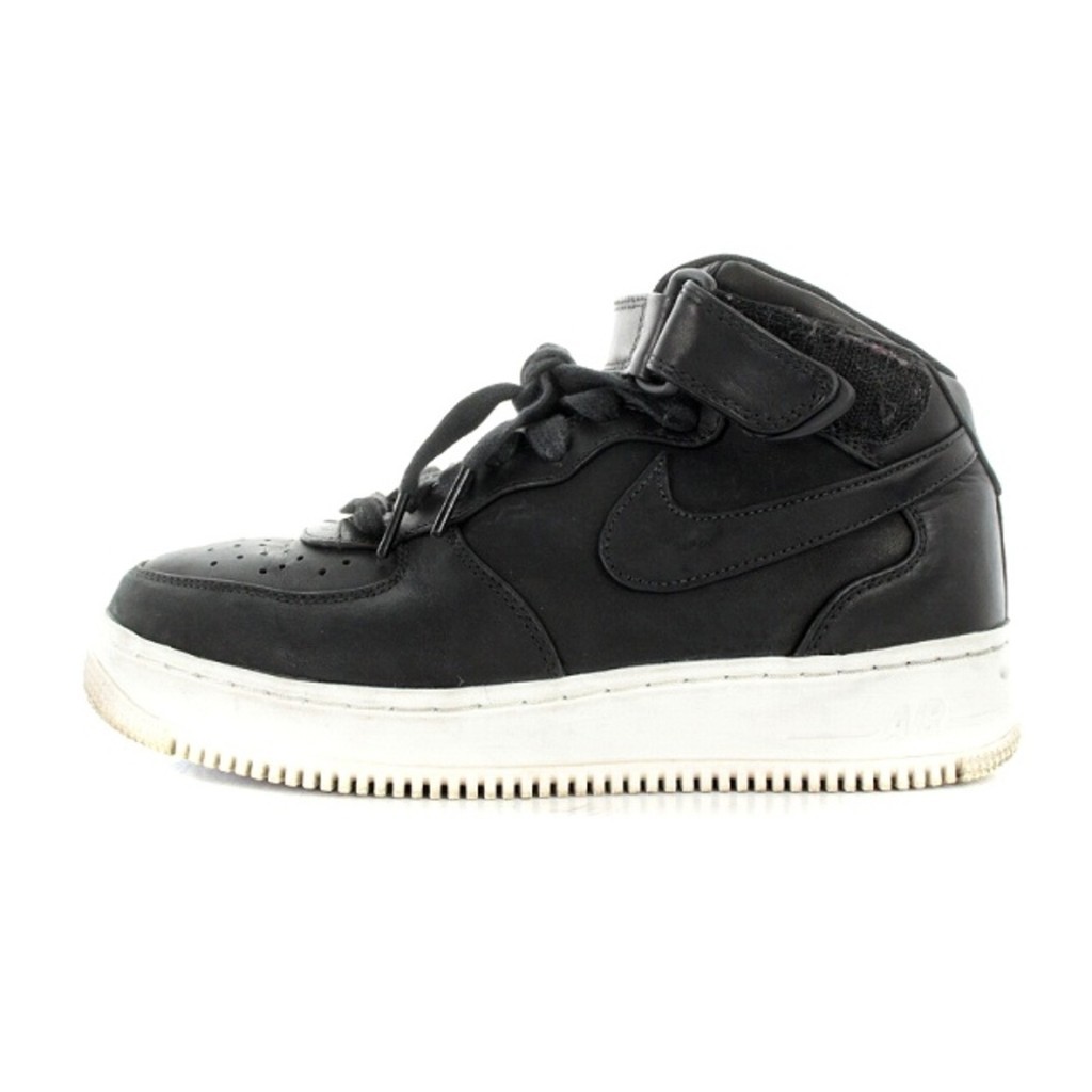 Nike Nike Lab Air Force 1 Sneakers High Cut 25.5cm Black Direct from Japan Secondhand