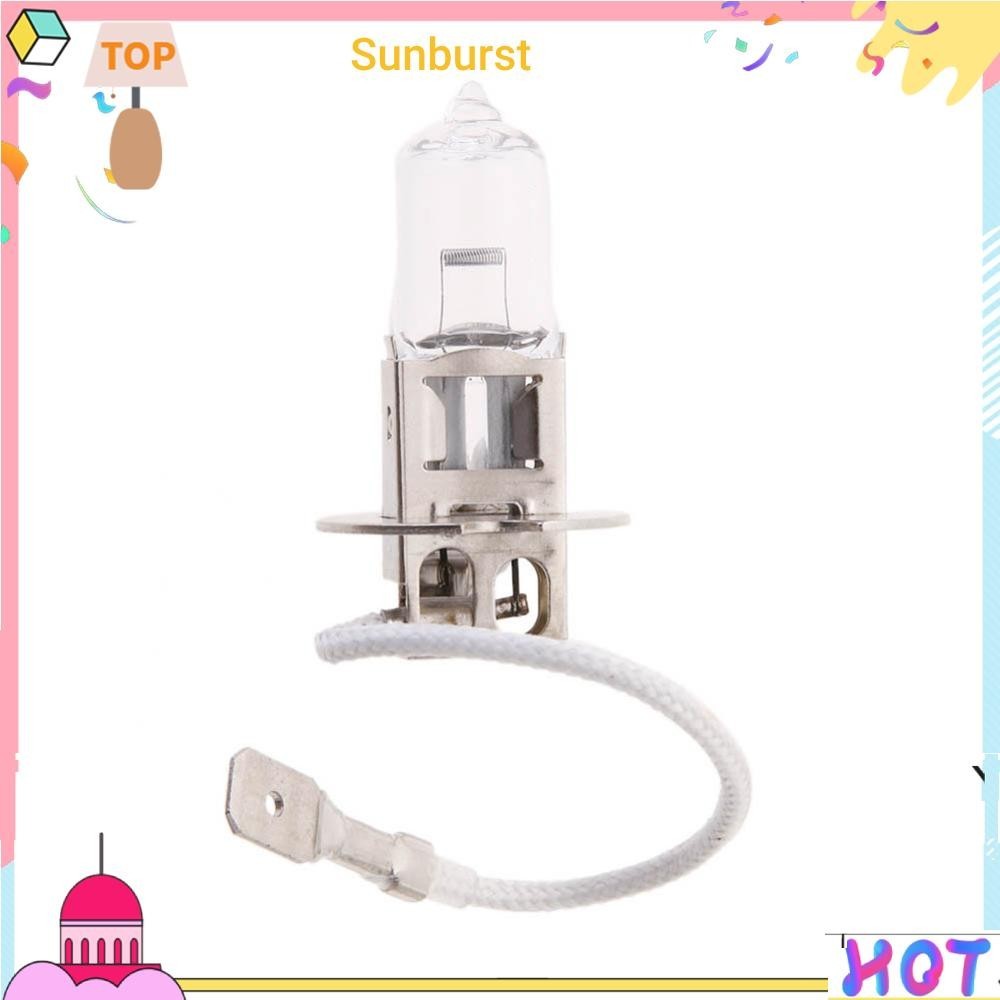 H3 หลอดไฟตัดหมอกฮาโลเจน 12V 55W สําหรับรถยนต์ [Sunburst11.th]